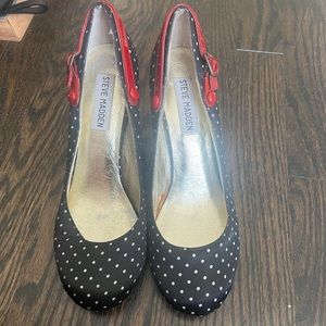 Steve Madden Polka Dot Heels